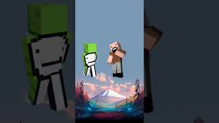 Minecraft youtubers and mobs battle minecraft shorts viral [upl. by Ellerud]