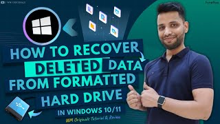 How to Recover Files from Formatted Hard Drive in Windows 1110 2023 Restore Deleted Files form PC [upl. by Ansaev]