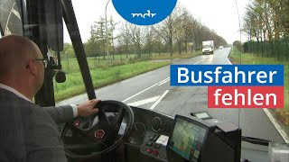 Busfahrer gesucht Unternehmen fehlen Fahrer  MDR THÜRINGEN JOURNAL  MDR [upl. by Karol407]