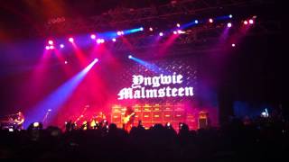 Yngwie Malmsteen  Rising Force  Dubai Rock Festival  7th June 2013 [upl. by Olegnad]