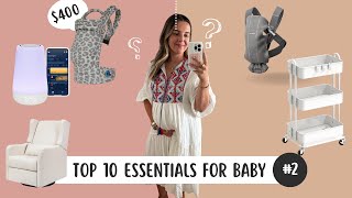 10 ESSENTIALS FOR BABY NUMBER 2  SECOND TIME MOM  WHAT YOU REALLY NEED [upl. by Bruns]