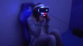 Capital Breakfast Rob amp Katy Give Virtual Reality Gaming A Go at EGX [upl. by Chariot674]