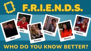 Friends TV Show Quiz  Are You a True Friends Fan [upl. by Bendicty]