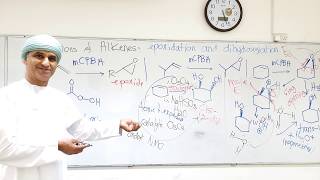 Alkenes Epoxidation Dihydroxylation Reactions [upl. by Rahmann186]