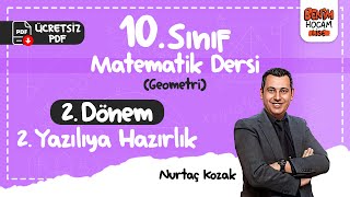 10Sınıf Matematik Geometri 2Dönem 2Yazılıya Hazırlık  Dörtgenler ve Çokgenler Nurtaç KOZAK [upl. by Aarika]