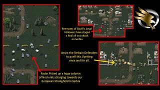 CampC Tiberian Dawn  Origins of the Wolf  GDI 10 Siege of Serbia [upl. by Dayiz95]