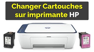 Comment changer cartouche imprimante HP [upl. by Venn]