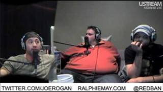 Joe Rogan Denis Leary steals from Bill Hicks with Ralphie May and Redban [upl. by Erland652]