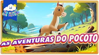 Pocoto Veloz que nem um Raio 🐴⚡ Música Infantil e Desenho Animado  No Mundo das Nuvens [upl. by Abel468]