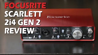 Focusrite Scarlett 2i4 Gen 2 Review [upl. by Asaph]