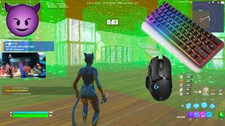 OG LYNX SKIN COMES BACK AND DOMINATES IN FORTNITE BOX FIGHTS 😴 [upl. by Ecniv]