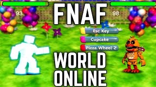 FNAF WORLD ONLINE  Five Nights at Freddys World Battlegrounds [upl. by Noreht]