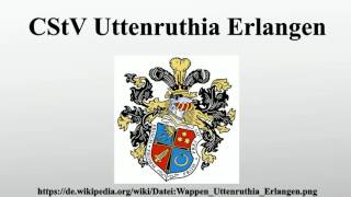 CStV Uttenruthia Erlangen [upl. by Cruz433]