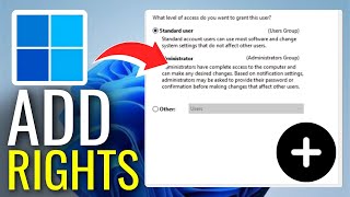 How to Add Administrator Rights in Windows 10  Full Guide [upl. by Hazen]