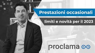 COLLABORATORI occasionali nuove CONDIZIONI e LIMITI [upl. by Nerrak]