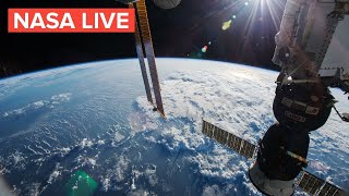 ISS Live Stream 4K  View Earth from Space NASA Live Feed Jun 5 2024 [upl. by Adria578]