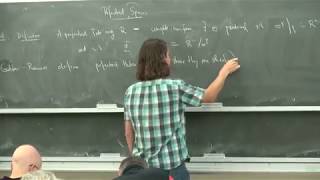 Lecture Series quotpadic Geometryquot by Peter Scholze 2014 lecture 6 [upl. by Ayikan]