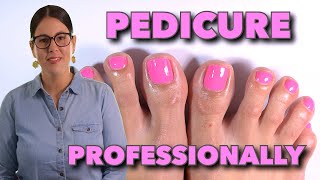 The Professional Pedicure A Proper Salon Pedi ENG [upl. by Merell]