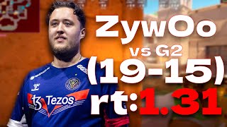 CS2 POV Vitality ZywOo 1915 rt131 vs G2 anubis  BLAST Premier Fall Final 2024 [upl. by Labotsirc]