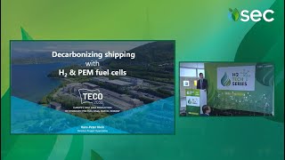 Decarbonising Shipping with Hydrogen H2Americas2023 [upl. by Angadresma]