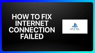 How To Fix Internet Connection Failed On Ps5 Tutorial [upl. by Hamforrd]