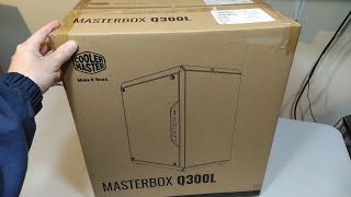 Cooler Master MasterBox Q300L desembalaje [upl. by Nereen872]