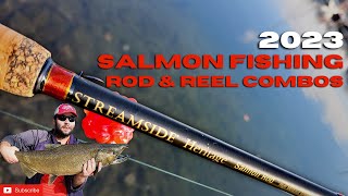 My 2023 KING SALMON ROD and REEL Combos Lake Ontario Float Fishing with Skein [upl. by Driskill]