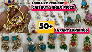 Luxurious Jewellery wholesale Market Chandni Chowk in Delhi  Premium Quality Earrings Collection [upl. by Stanwood554]