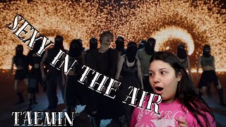 태민 TAEMIN  Sexy In The Air MV REACTION [upl. by Animaj]