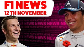 F1 News 12th November Lawsons warning and Perez STAYS [upl. by Thorlay]