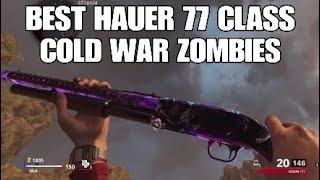 COLD WAR ZOMBIES BEST HAUER 77 SHOTGUN CLASS SETUP [upl. by Maxey]