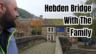 Familys First Outing in Hebden Bridge Family Vlog [upl. by Baerl]