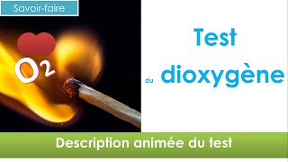 Le test du dioxygène 🧪  chimie collège niveau 5ème et plus [upl. by Bertolde949]