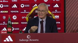 Roma Ranieri quotSolo per Roma o Cagliari potevo tornare Totti Potrebbe aiutarci Su De Rossiquot [upl. by Kale]