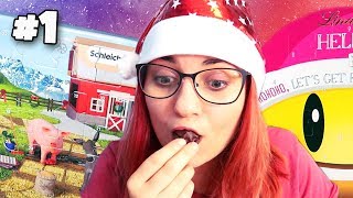 OTWIERAM KALENDARZE ADWENTOWE 🍬 1 Vlogmas 2017 [upl. by Heddi]