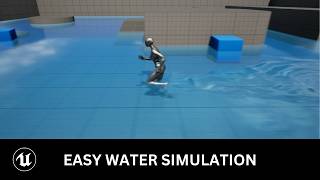 Easy Water Simulation Using Niagara in Unreal Engine 5 [upl. by Davy]