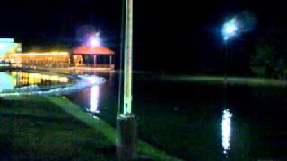 Overnight Mississippi River at Caruthersville During 2011 Flood Time Lapse [upl. by Pius]