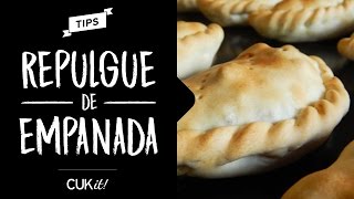 Cómo hacer repulgue de empanada  TIP  CUKit [upl. by Orvil955]