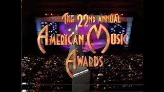 The 22nd Annual American Music Awards  Part 1 of 2  January 30 1995 [upl. by Fredel]