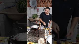 LINGUIÇA CALABRESA ACEBOLADA FEITA NO FOGAREIRO [upl. by Saree]