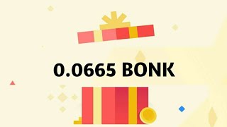 BONK Offer 💰 Crypto Box today 😍 Red packet code in Binance today 🎁 Update Red Packet Code [upl. by Nevaj940]