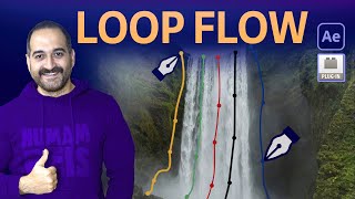 شرح بلجن loop Flow ببرنامج الافترافكتس [upl. by Brookner268]