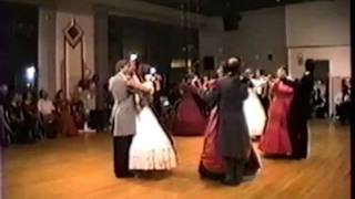 VIENNESE WALTZ DANCE CLASSES SAN DIEGO CA 1999 [upl. by Marnia]