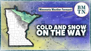 Cold and snow on the way to Minnesota but drought worsening [upl. by Lohse]