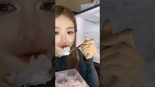 Humidifier freezer frost foryou iceeatingmukbang [upl. by Ruelu]