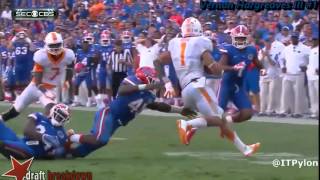 Draft Spotlight Vernon Hargreaves III Run Defense [upl. by Ocirederf206]