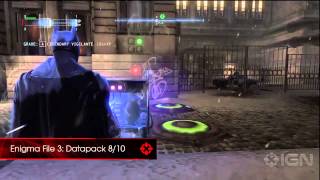 Batman Arkham Origins Walkthrough  Enigma File 03 Locations [upl. by Bolten]