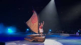 How Far Ill Go Moana Disney on Ice 2019  Mickeys Super Celebration [upl. by Refinney]