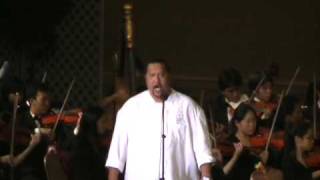 O Holy Night  Willie K and Hawaii Youth Symphony I [upl. by Delainey]