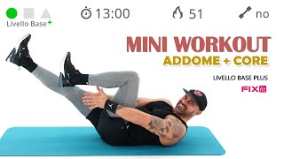 Esercizi Per Principianti Workout Veloce Per Addominali e Core [upl. by Anilyx]